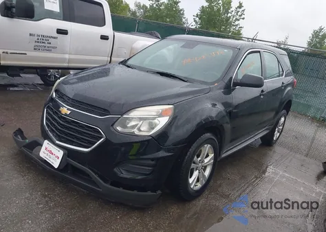 2016 Chevrolet Equinox Ls из США, поврежденный, VIN 2GNALBEK1G1173520
